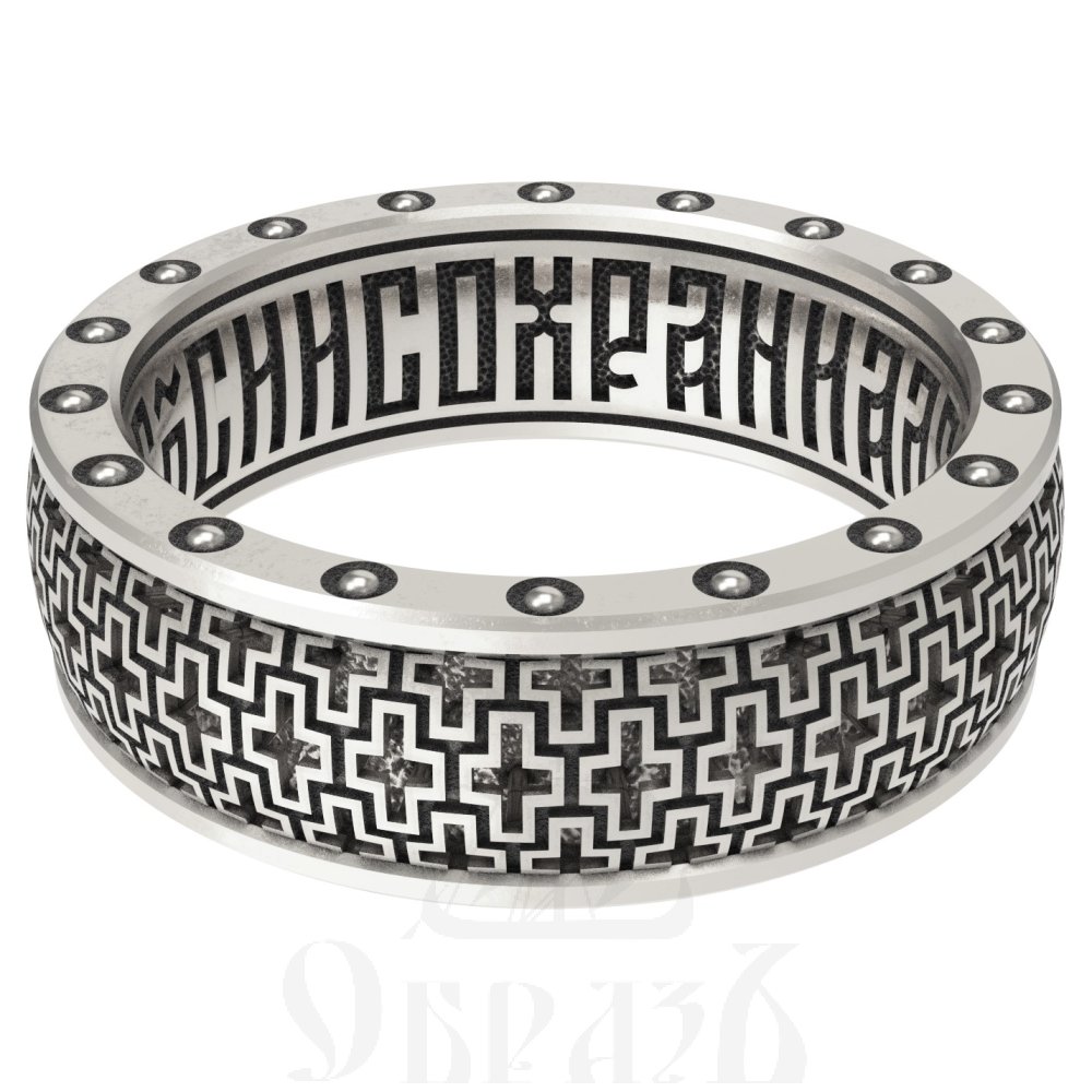 кольцо «славянское» серебро 925 пробы (арт. 108.5095)