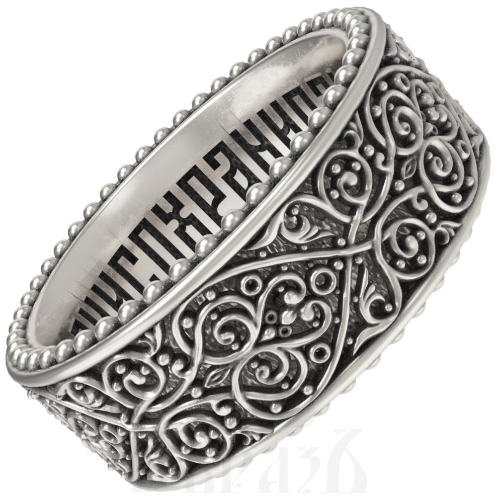 кольцо «русское» серебро 925 пробы (арт. 108.5096)