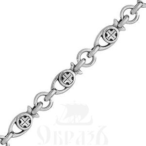 цепь «рыбки» серебро 925 пробы (арт. 105.232)