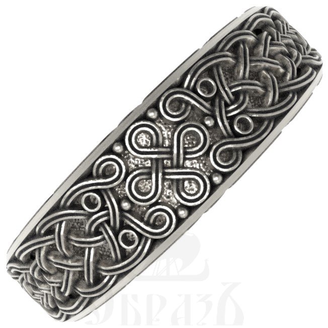 кольцо «варяжское» серебро 925 пробы (арт. 108.5090)