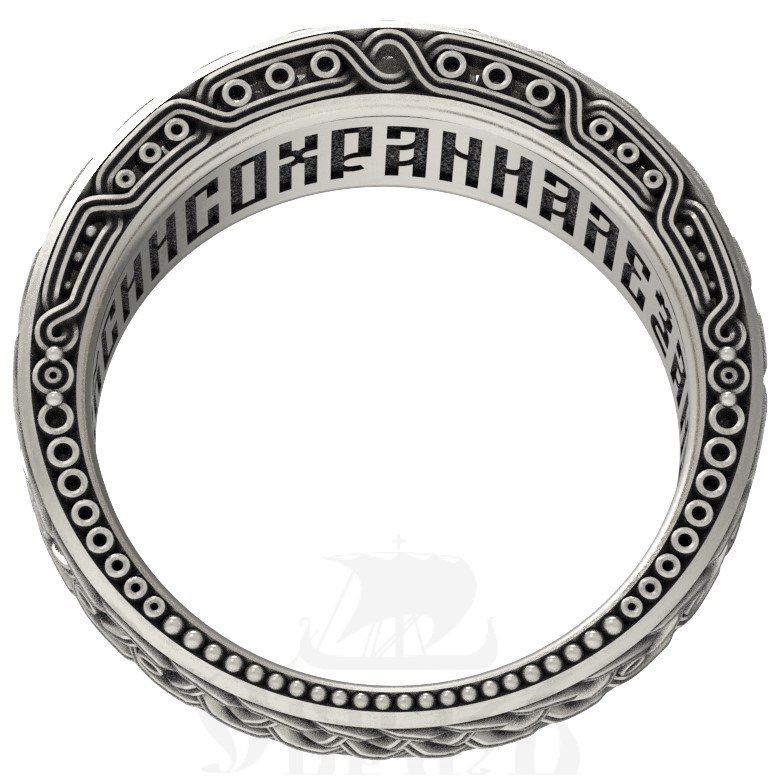 кольцо «варяжское» серебро 925 пробы (арт. 108.5090)