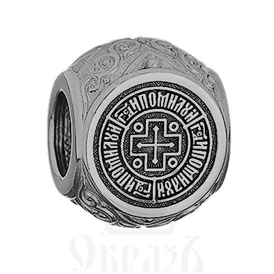 бусина «хризма», серебро 925 проба (арт. 114.054)